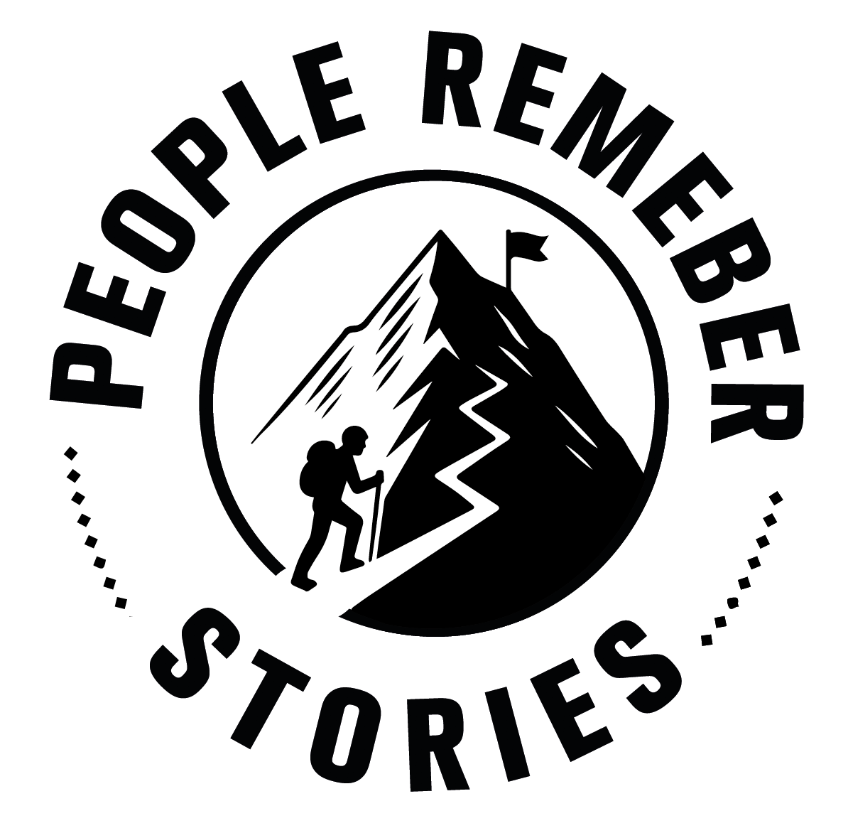 PEOPLE REMEMBER STORIES BADGE PEOPLE REMEMBER STORIES BADGE